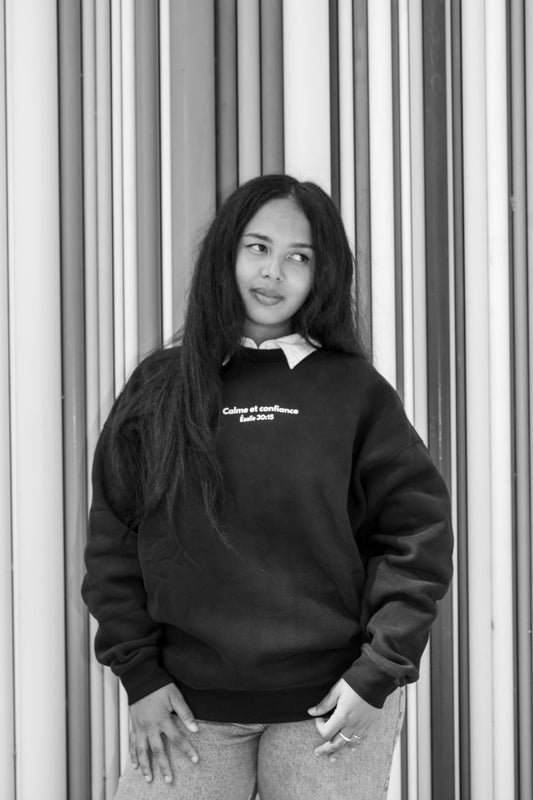 Le Sweatshirt "Calme et confiance"