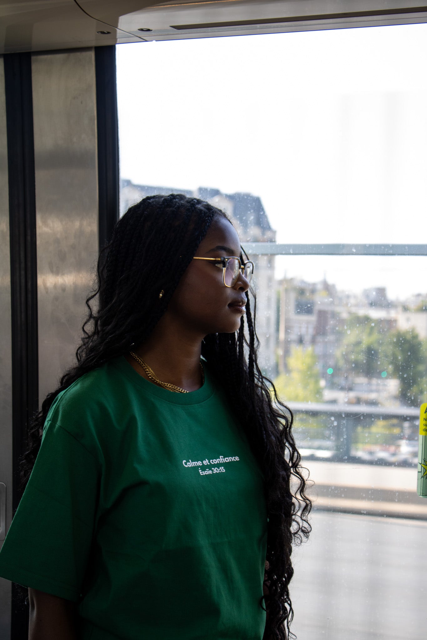 Le T-shirt "calme et confiance"