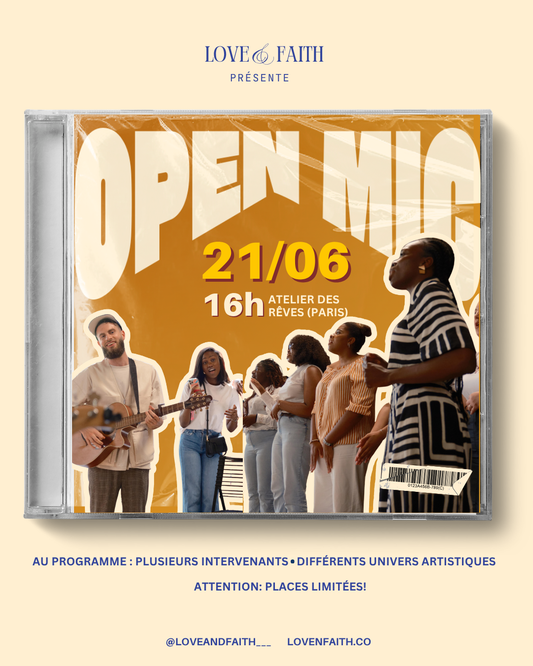 OPEN MIC by LOVE&FAITH