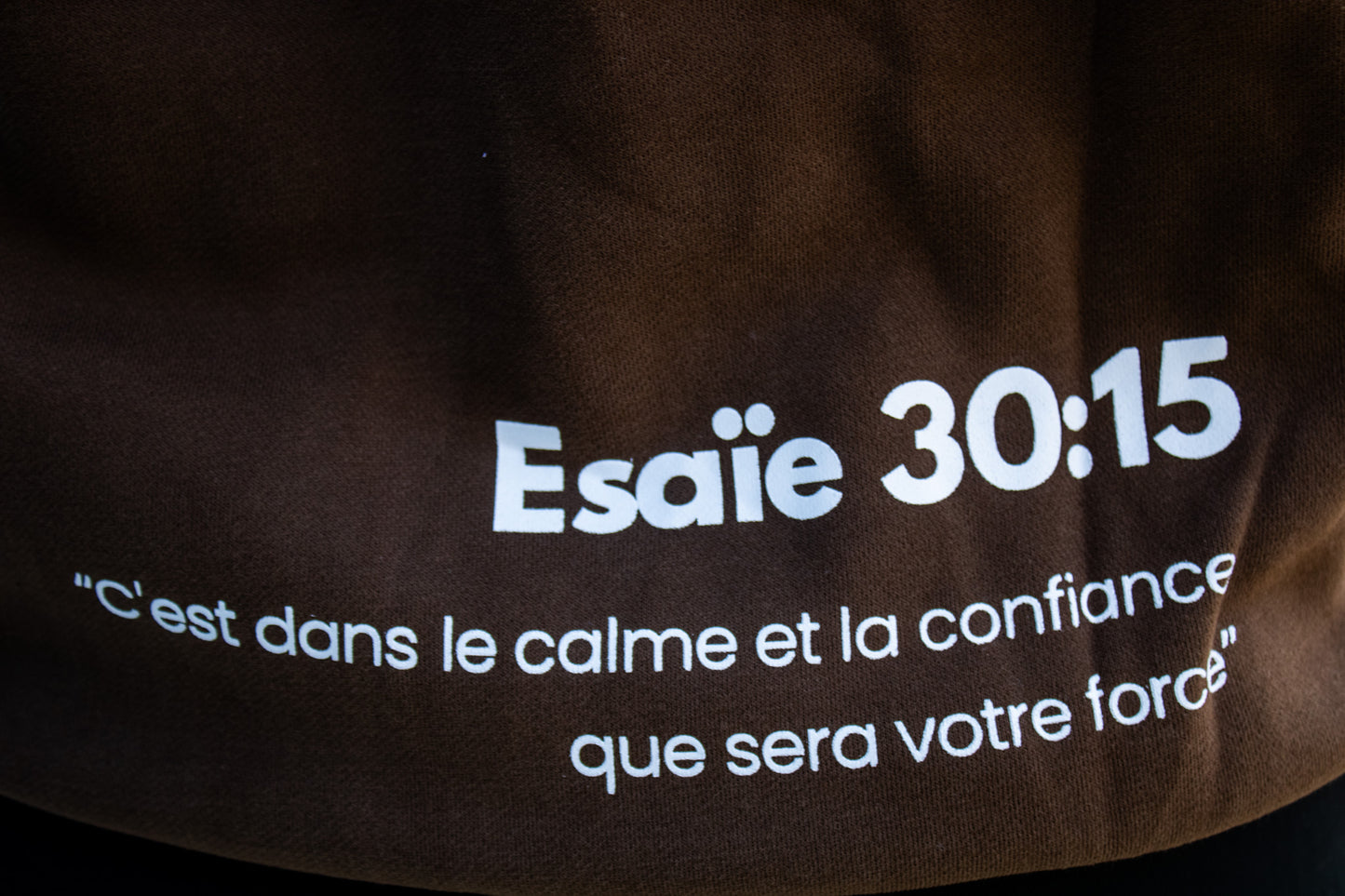 Le hoodie "Calme et confiance"