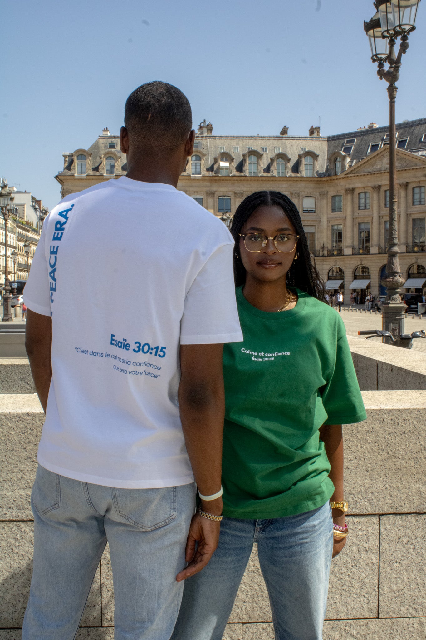 Le T-shirt "calme et confiance"