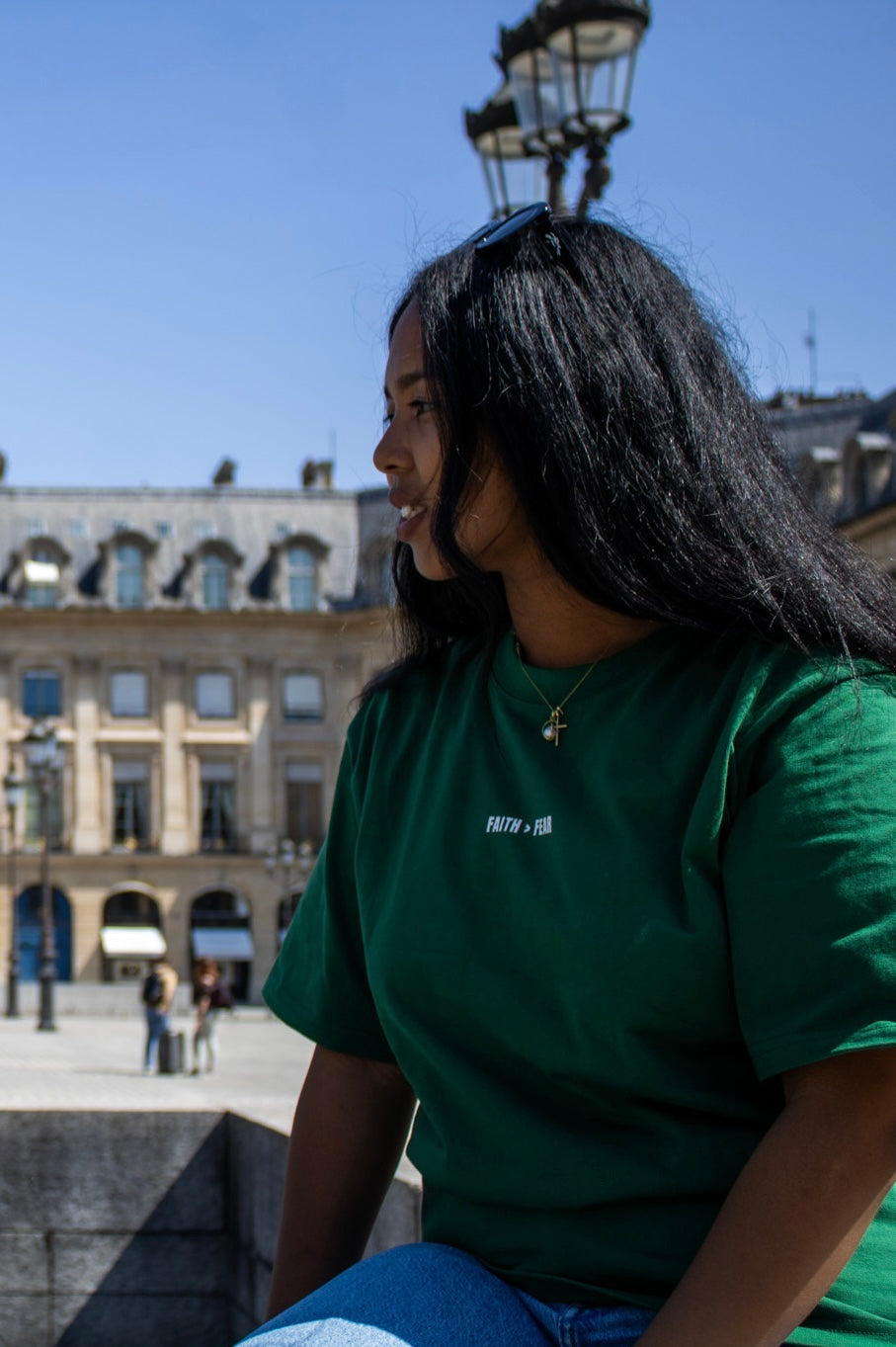 le T-shirt "Faith > Fear"
