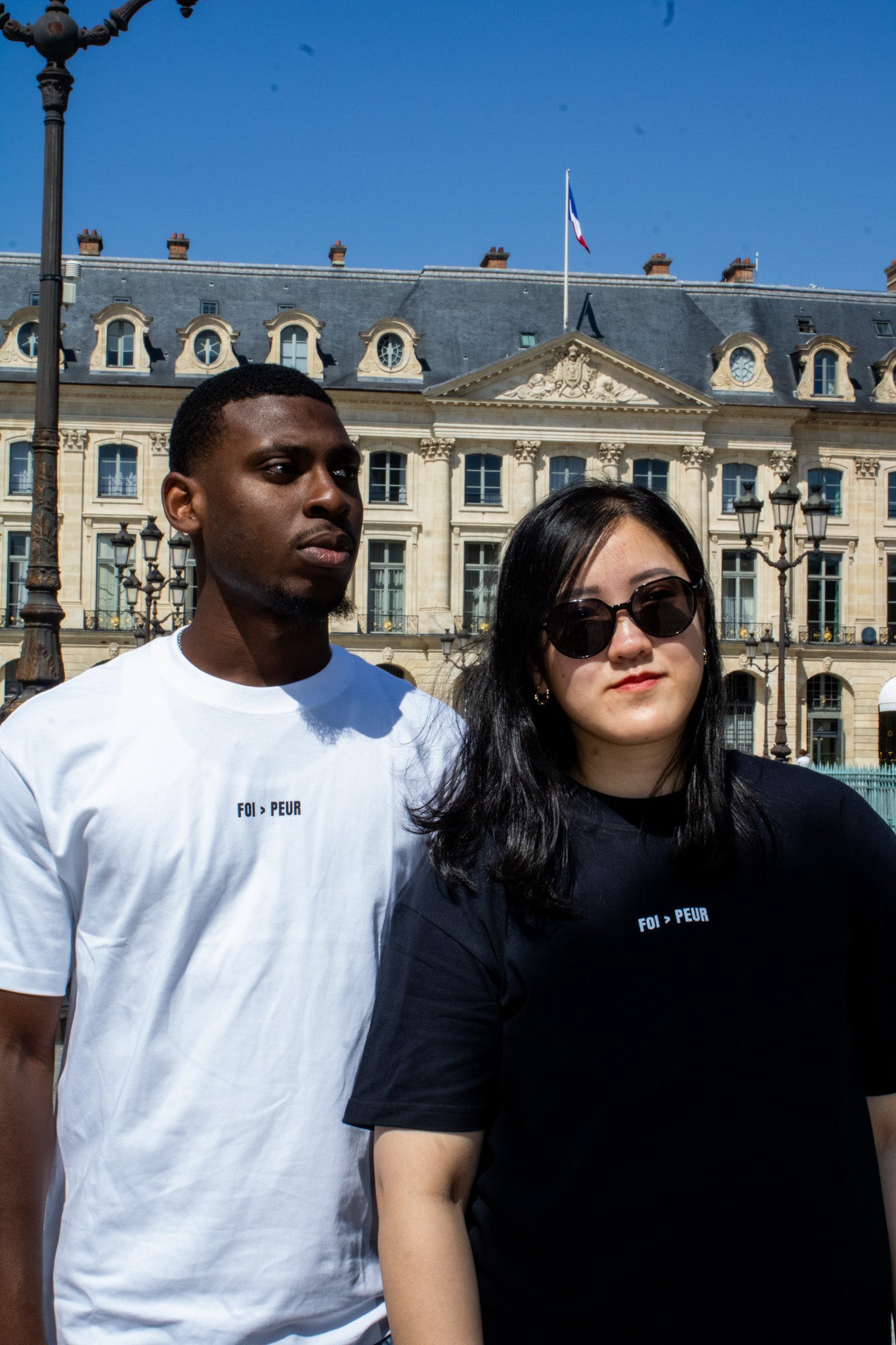 le T-shirt "Foi > Peur"