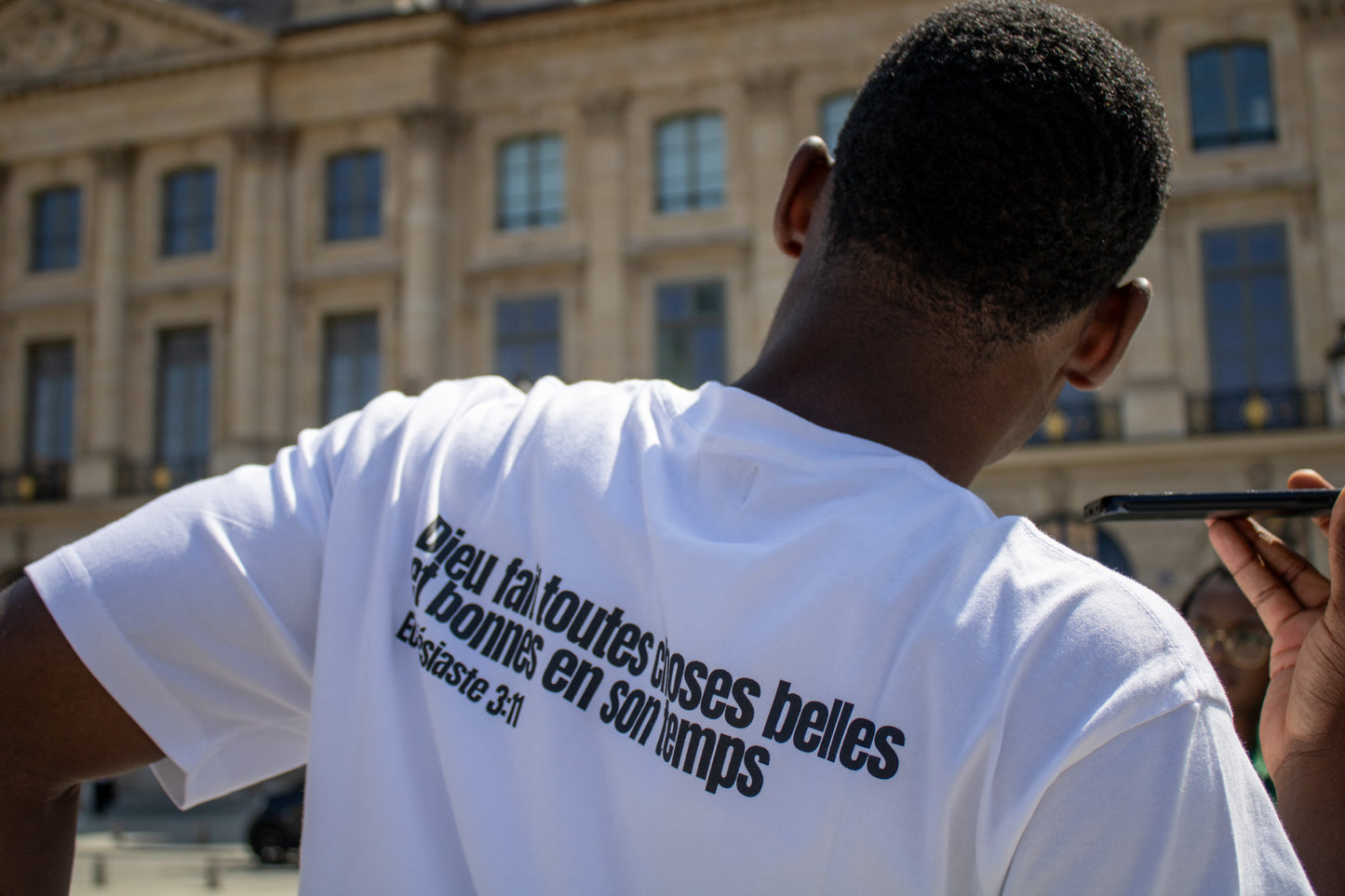 le T-shirt "Foi > Peur"